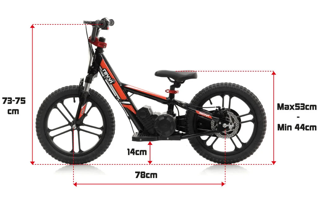 Revvi 16"Plus Kid's Electric Balance Bike