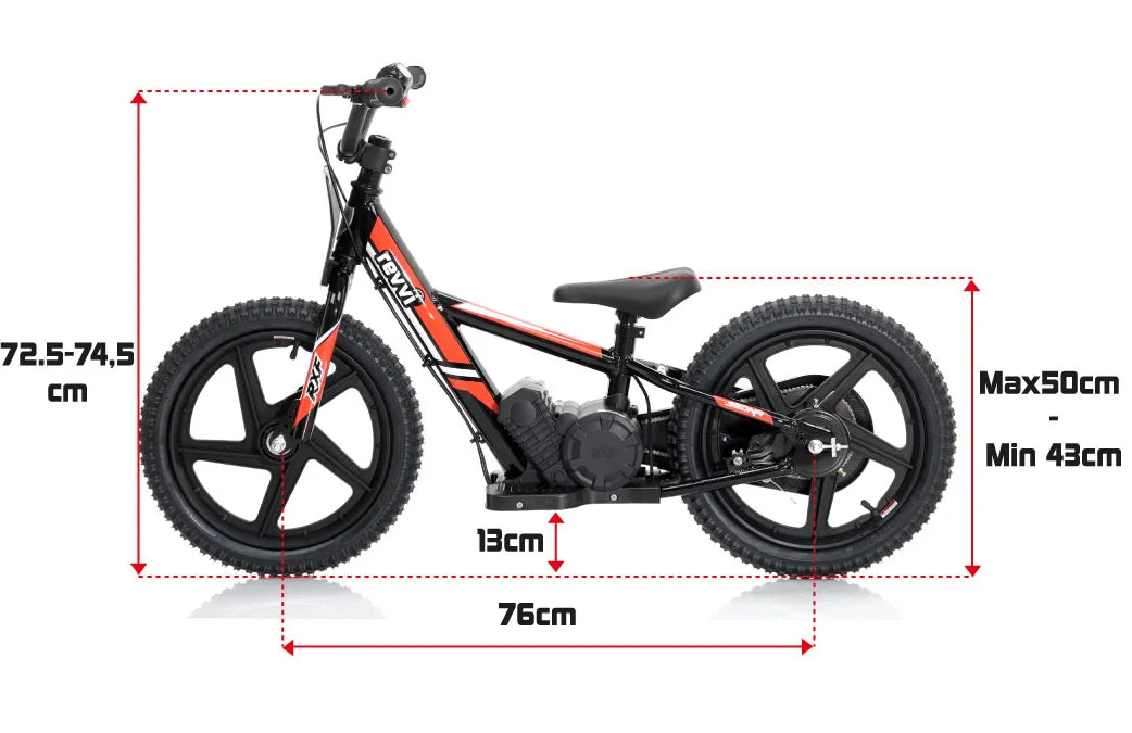 Revvi 16"Kid's Electric Balance Bike